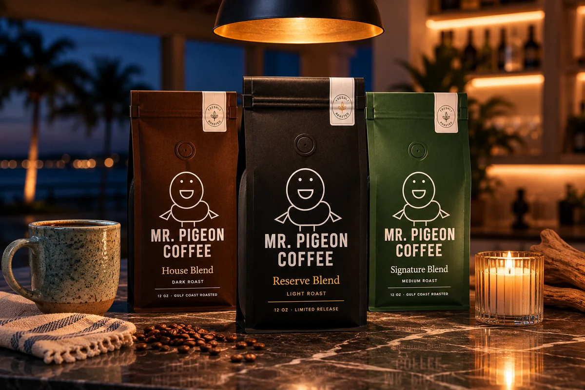 Mr. Pigeon Coffee Full Flock Gift Set
